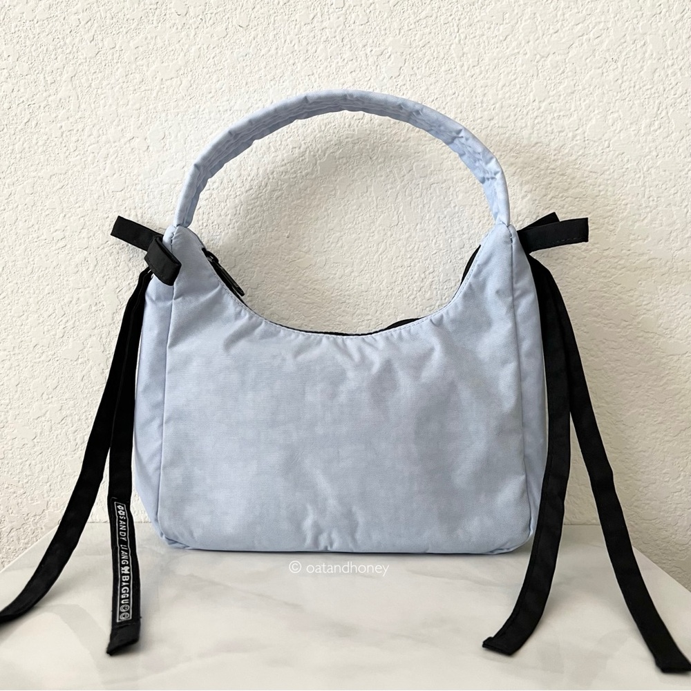 BAGGU x Sandy Liang Mini Nylon Shoulder Bow Bag